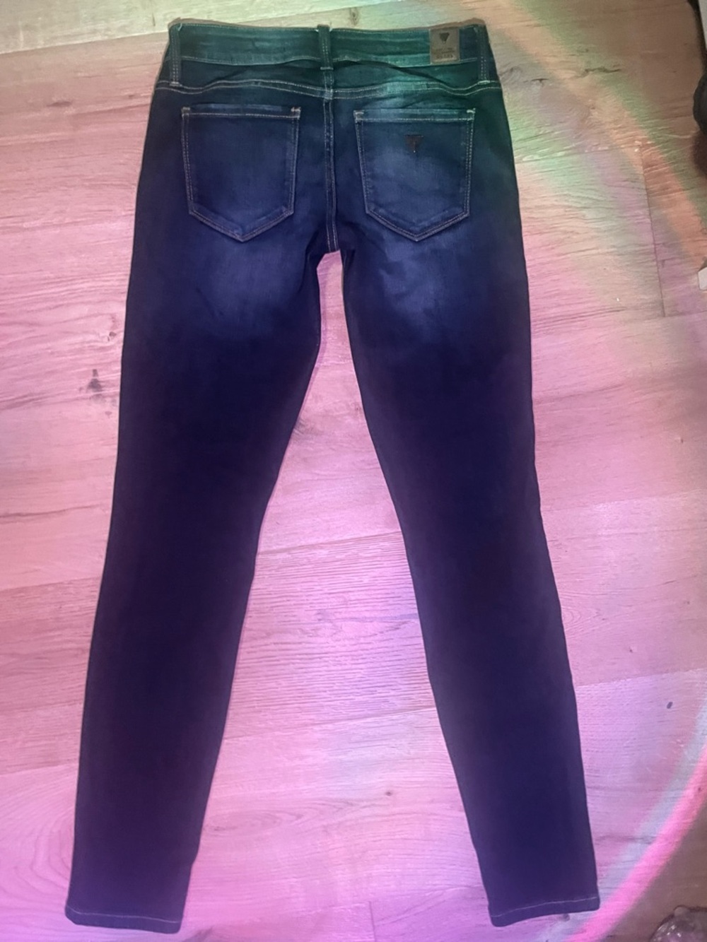Vintage Guess Low Rise Women’s Dark Blue Skinny Jeans